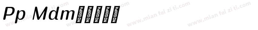 Puipui Medium字体转换